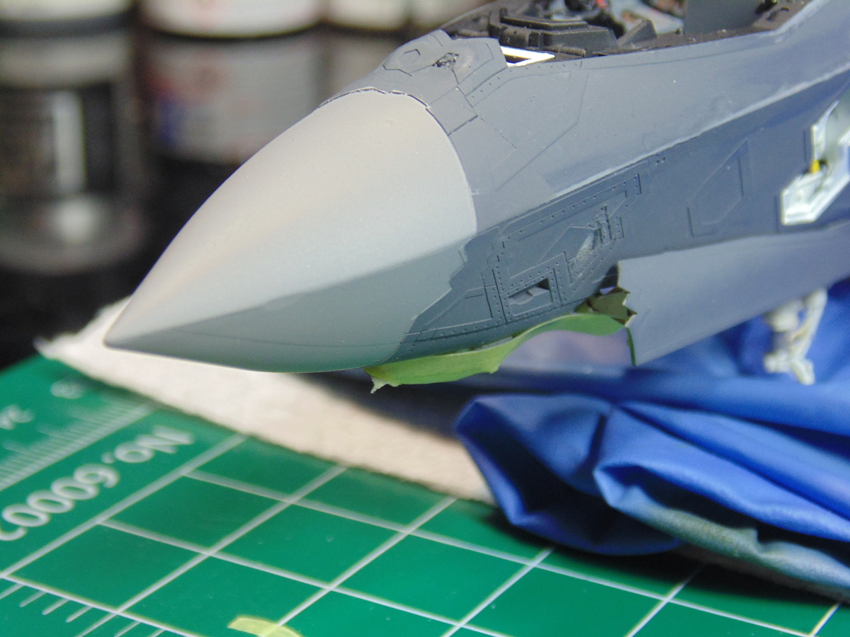 Nose cone ready for super-detailing