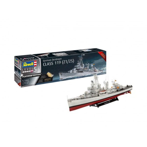 Revell German Destroyer Class 119 Z1/Z5 1/100 Scale RVG 05179