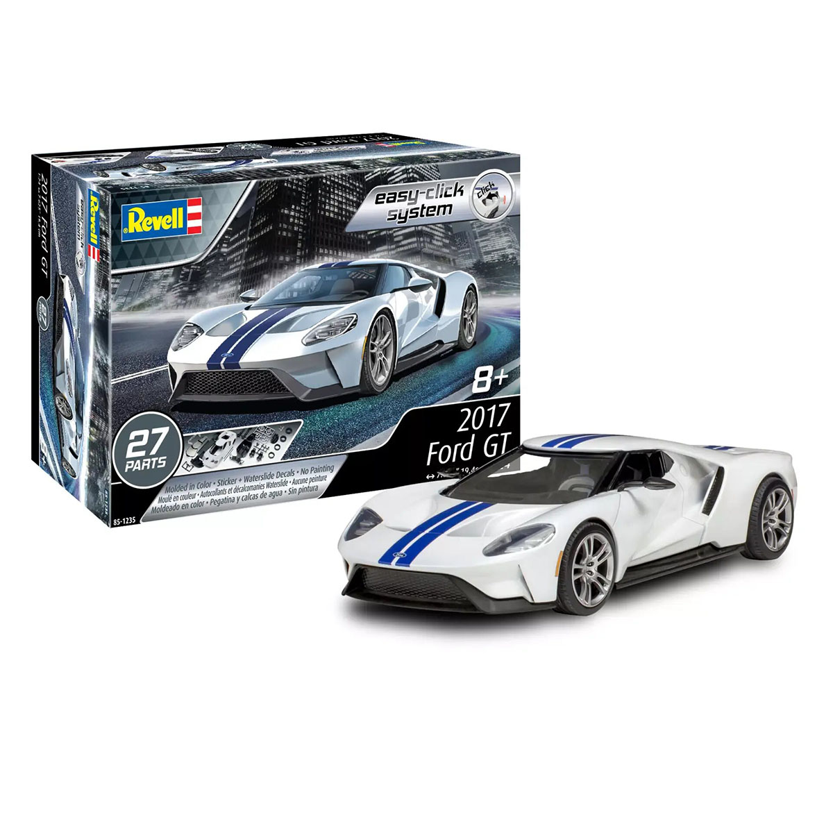 Revell 2017 Ford GT Easy-Click 1/24 Scale RMX 85-1235 • Canada's largest  selection of model paints, kits, hobby tools, airbrushing, and crafts with  online shipping and up to date inventory.