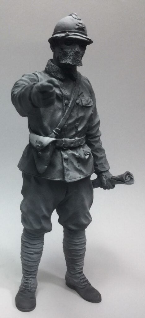 WWI French Tank Officer