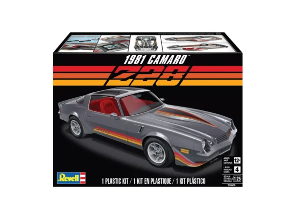 Revell 1981 Camero Z28 1/25 Scale RMX 85-4526 14526