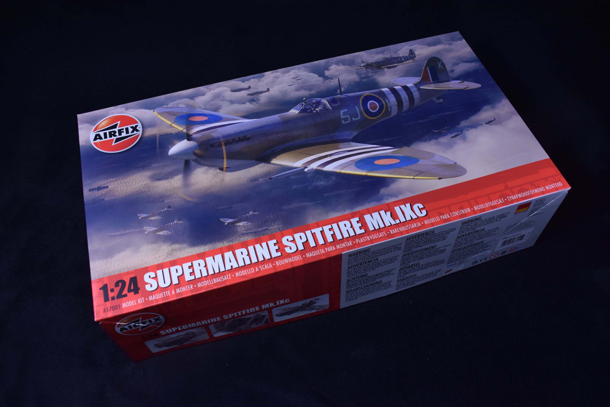 Main Box Airfix Spitfire Build Unboxing