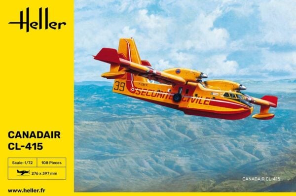 Heller Canadair CL-415 Seaplane 1/72 Scale 80370