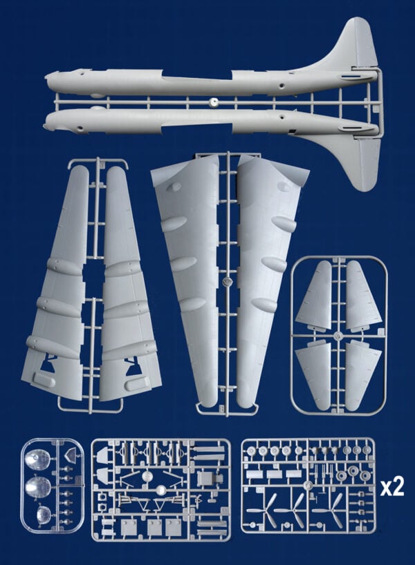 Roden Convair B-36B Peacemaker Early 1/144 Scale RON 347