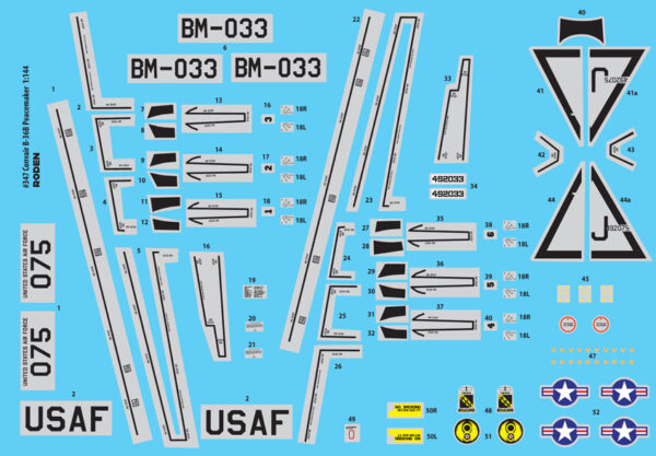 Roden Convair B-36B Peacemaker Early 1/144 Scale RON 347