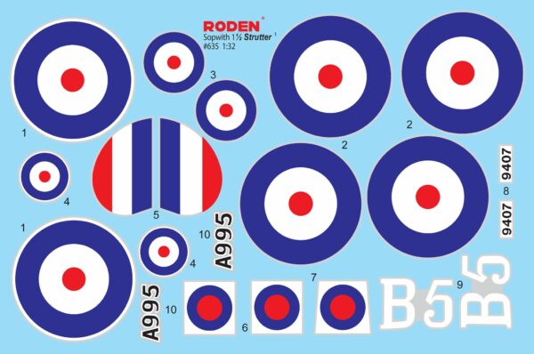 Roden Sopwith 1 1/2 Strutter 1/32 Scale ROD 635