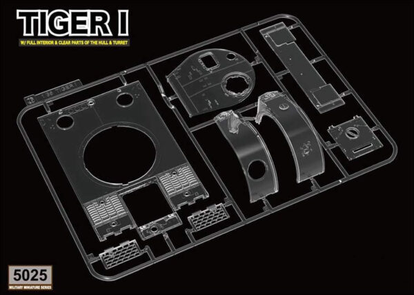 Ryefield Models Tiger I Early Production with Full Interior 1/35 Scale 5025