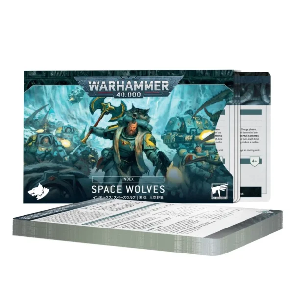 Warhammer 40000 Index Cards Space Wolves 72-53