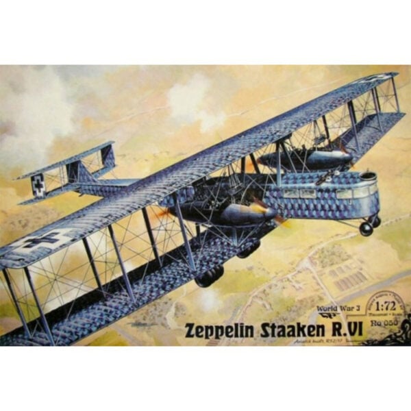 Roden Zeppelin Staaken R.VI Aviatik Built R52/17 1/72 Scale ROD 050