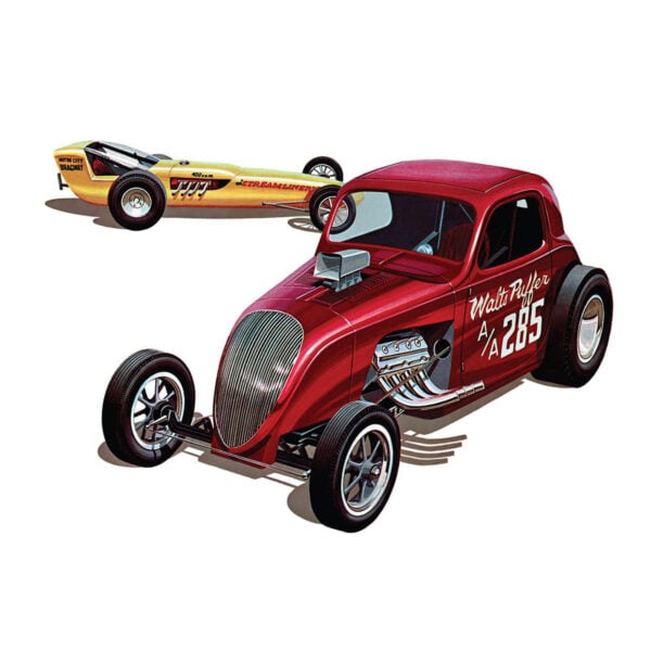 AMT Double Dragster Kit 1/25 Scale 1380