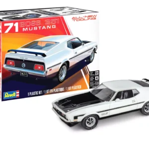 Revell 1971 Ford Mustang Boss 351 1/25 Scale 14512 85-4512