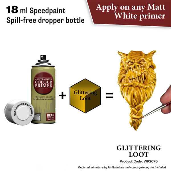 The Army Painter Speedpaint Glittering Loot 18ml WP2070