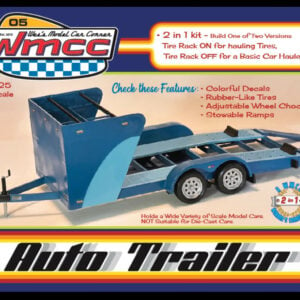 Wes's Model Auto Trailer 1/25 Scale 2 in 1 WMCC SJM100
