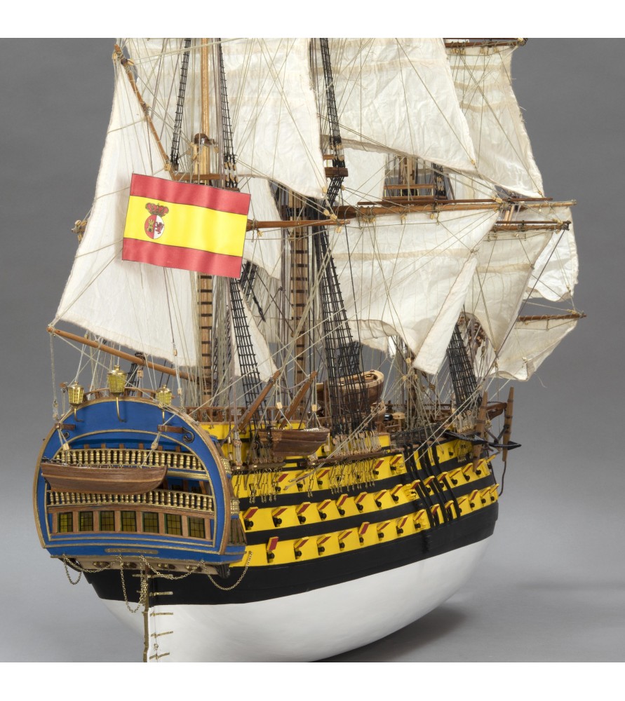 Artesania Latina Santa Ana Spanish Navy Trafalgar 1805 Model | 1/84 Scale | 22905-N