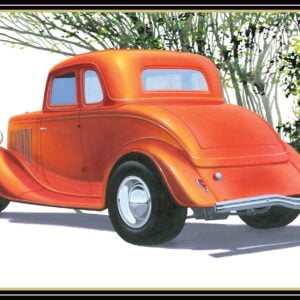 AMT 1934 Ford 5 Window Coupe Street Rod 1/25 Scale 1384