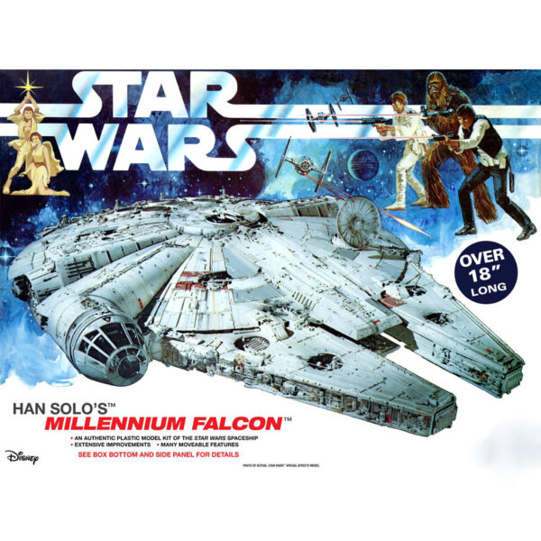 MPC Star Wars A New Hope Hans Solo Millenium Falcon 1/72 Scale MPC953