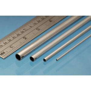 Albion Alloys AT1M 1x0.25mm Aluminium Tube Pack of 4