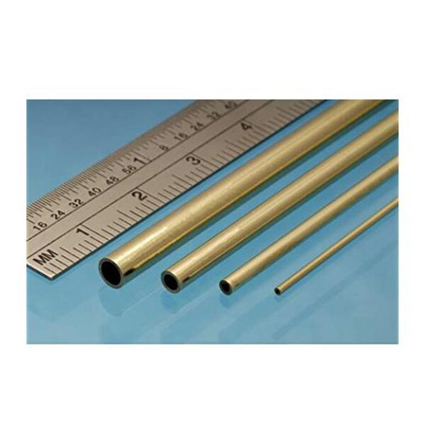 Albion Alloys BT4M 4x0.45mm Brass Tube Pack of 3