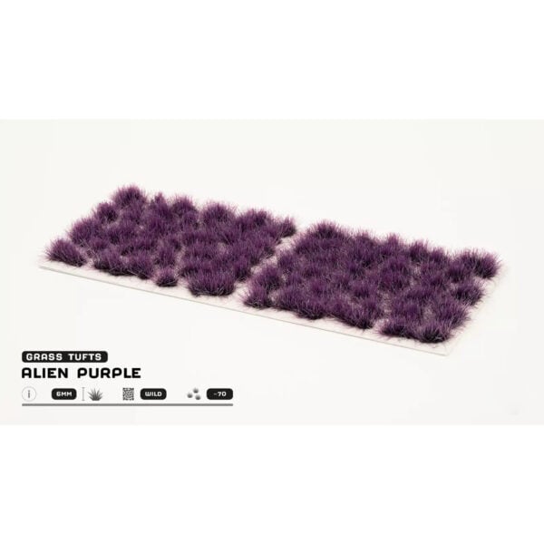 Gamers Grass Alien Purple Tufts 6mm GGA-PU