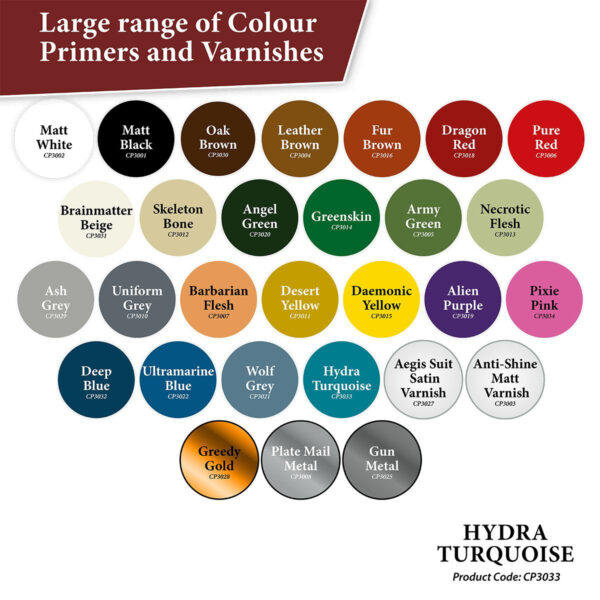 The Army Painter Spray Colour Primer Hydra Turquoise CP3033