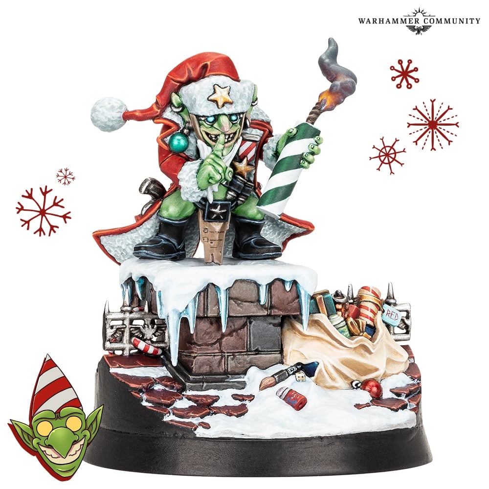 Warhammer 40000 Christmas Promo Da Red Gobbos Surprise 5061 (D