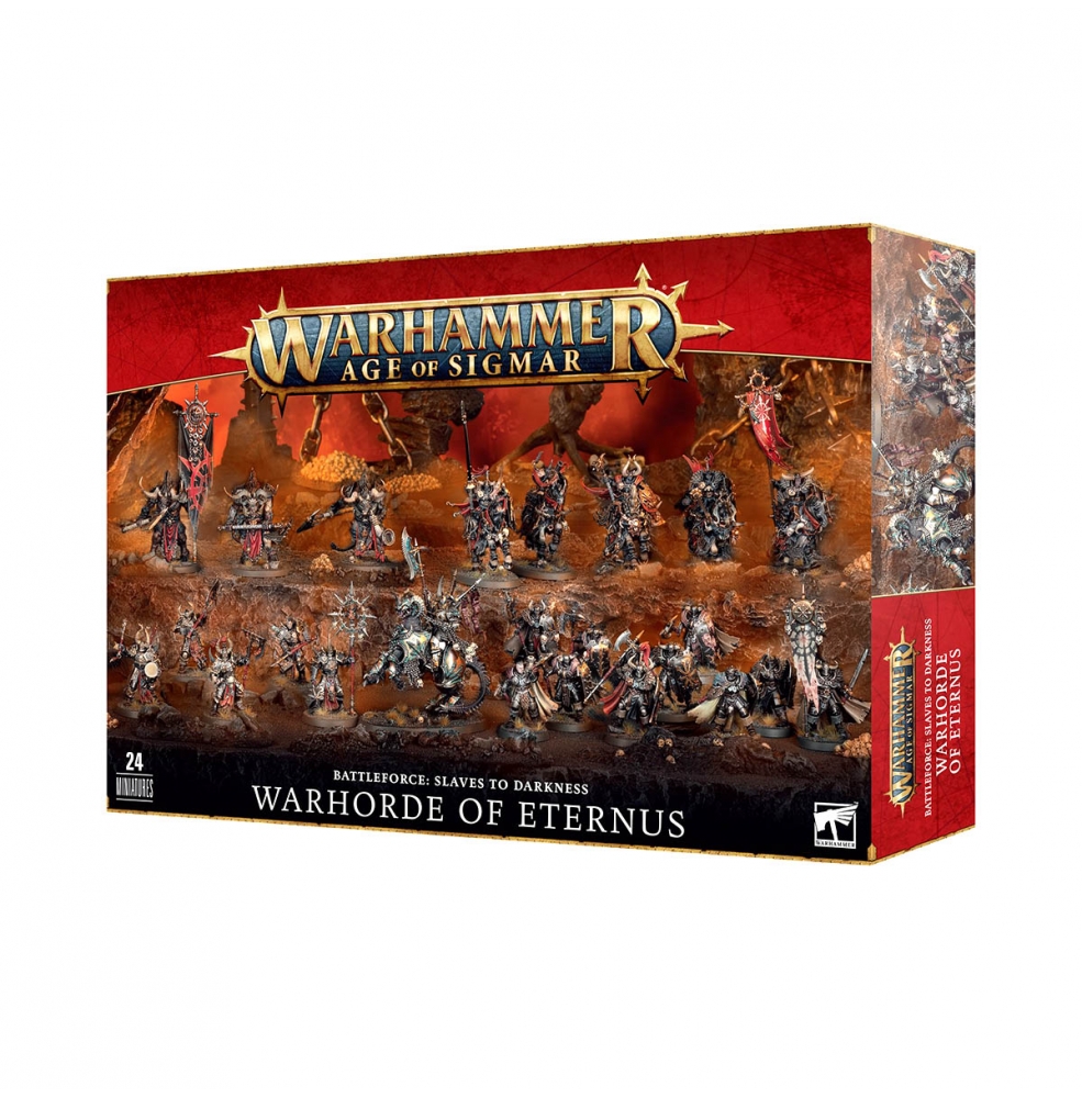 Warhammer Age of Sigmar Battleforce Slave To Darkness Warhorde of 