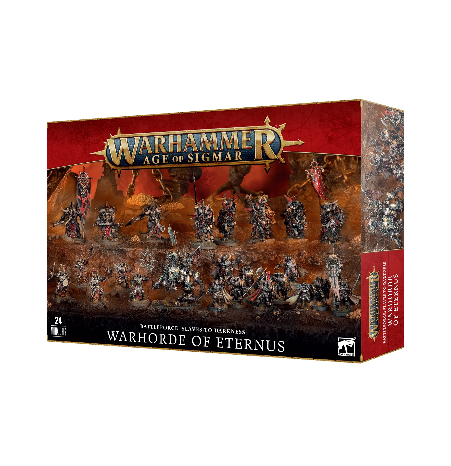 Warhammer Age of Sigmar Battleforce Slave To Darkness Warhorde of Eternus  83-99