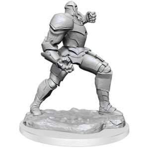 Wizkids Critical Role Unpainted Miniatures Wave 4 Platinum Golem 90630