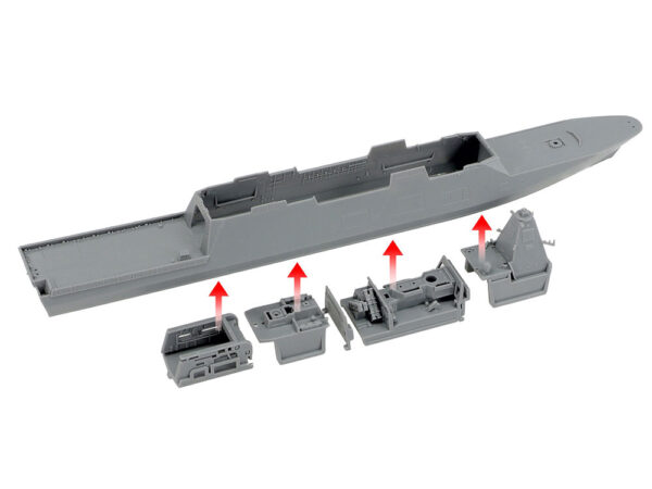 Tamiya Mogami JMSDF Defence Ship FFM-1 1/700 Scale 31037