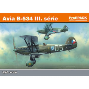 Eduard Avia B-534 III Serie Czech BiPlane Fighter Profipack 1/48 Scale 8191