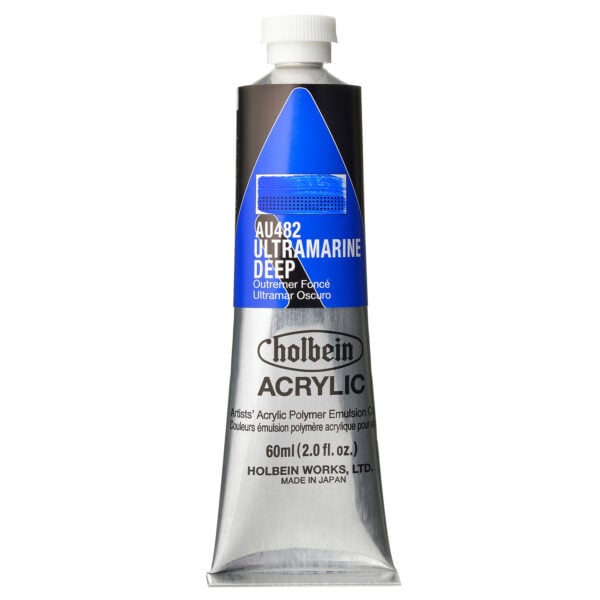 Holbein Heavy Body Ultramarine Deep 60ml AU482A