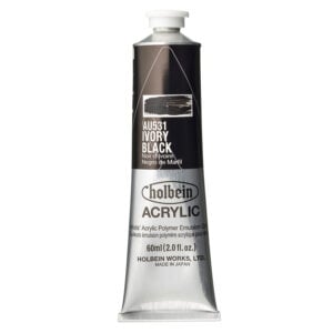 Holbein Heavy Body Ivory Black 60ml AU531A