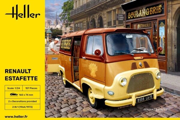 Heller Renault Estafette Delivery Van 1/24 Scale 80743