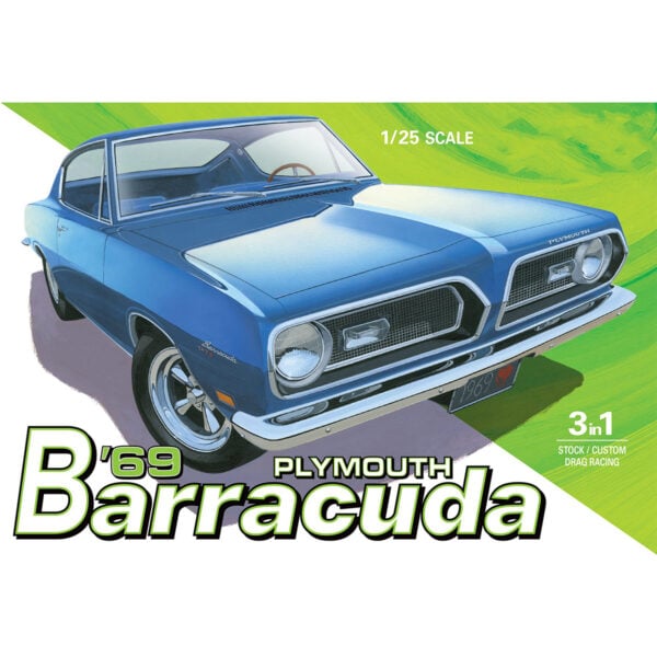 MPC 1969 Plymouth Barracuda 1/25 Scale MPC994