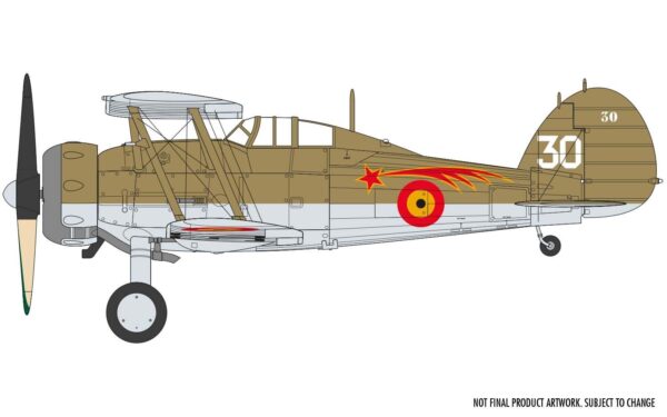 Airfix Gloster Gladiator Mk.I/II 1/72 Scale A02052A