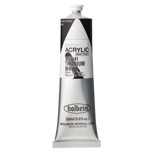 Holbein Heavy Body Titanium White 150ml AU7141A