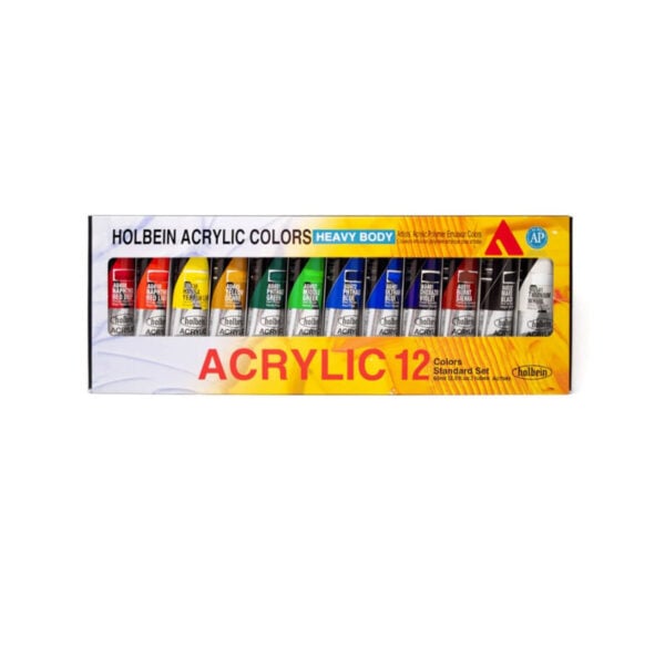 Holbein Heavy Body Set of 12 Paints 60ml AU7985