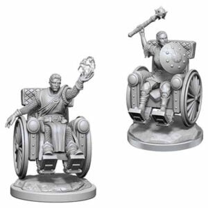 Wizkids D&D Nolzurs Marvelous Unpainted Miniatures Wave 18 Human Clerics 90523