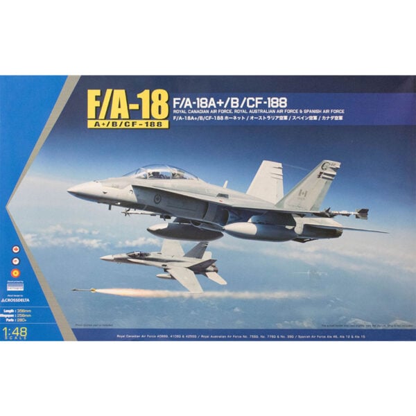 Kinetic Models F/A-18 A+/B/CF-188 Royal Canadian Air Force 1/48 Scale K48030