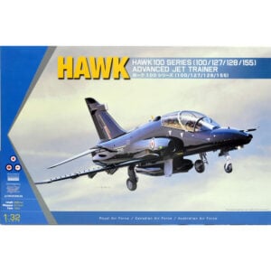 Kinetic Models Hawk 100 Series Advanced Jet Trainer RAF CAF AUF 1/32 Scale K3206