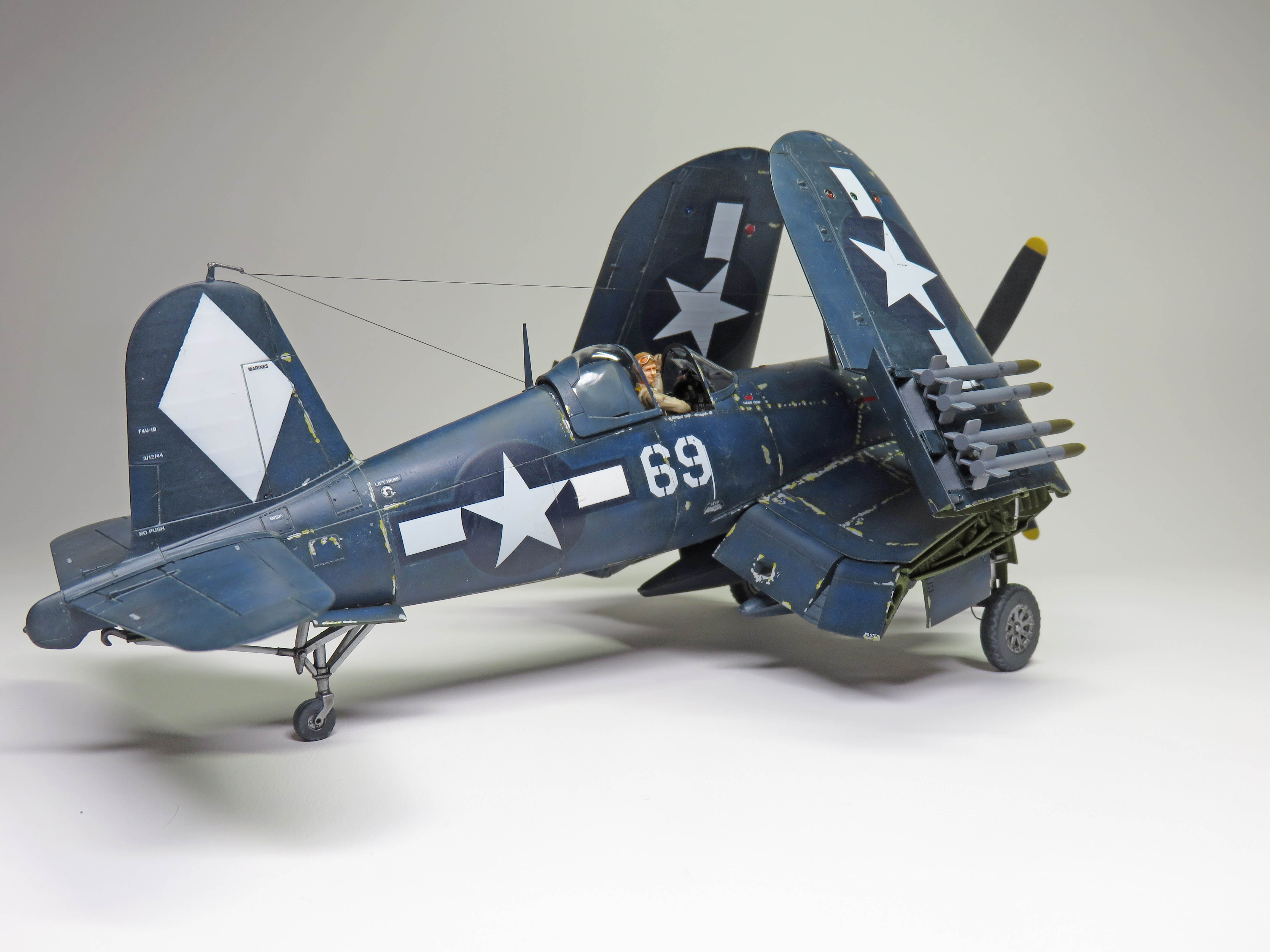 Tamiya F4U-1D Corsair Build and Review Part 10 • Canada's largest ...