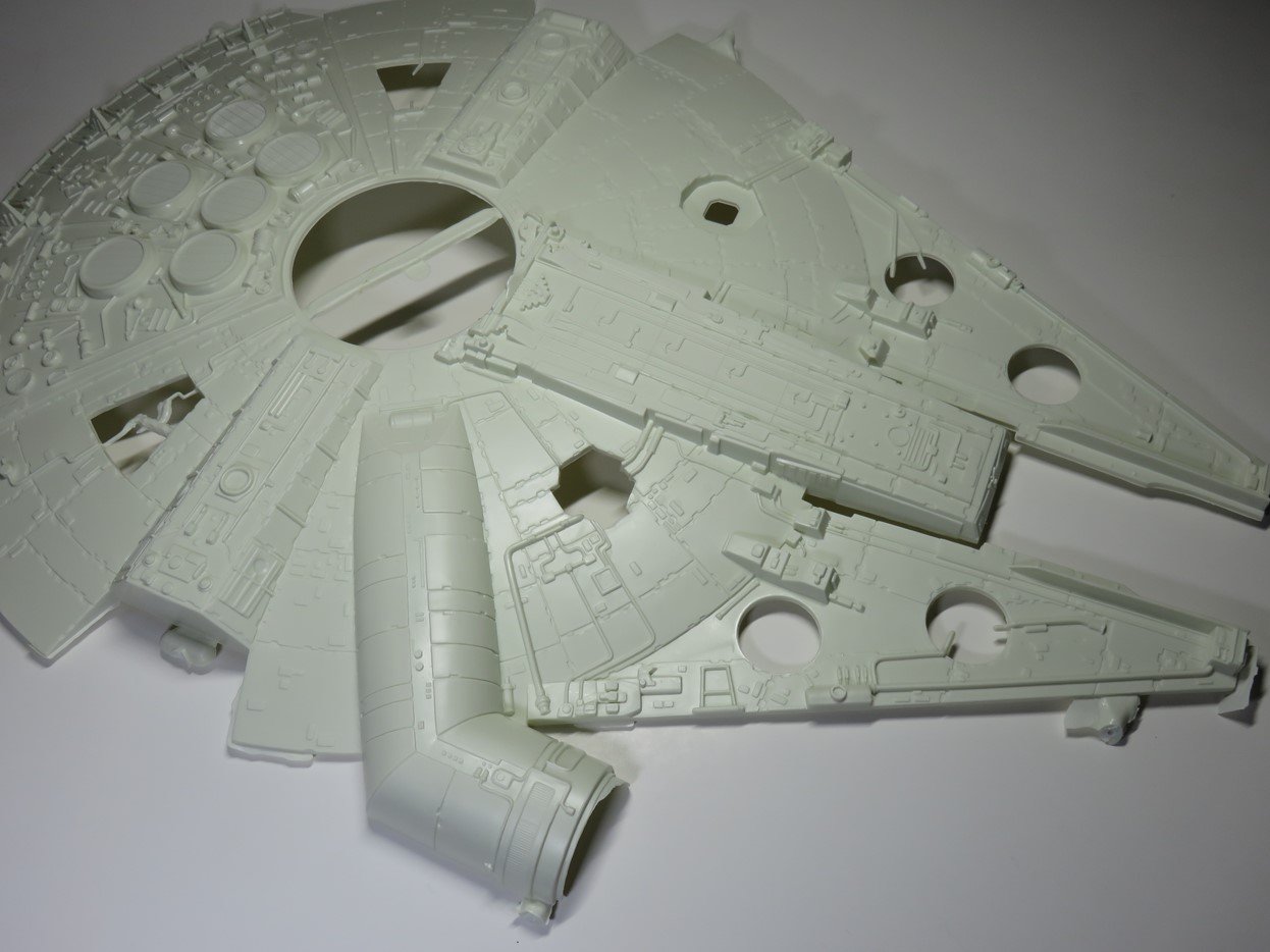 MPC Star Wars Millenium Falcon Sprue Top Panel