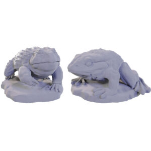 Wizkids Deep Cuts Unpainted Miniatures Wave 22 Giant Frogs 90689