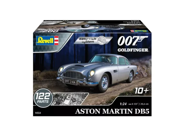 Revell Aston Martin BD5 James Bond Goldfinger 1/24 Scale RMX 85-4554 14554