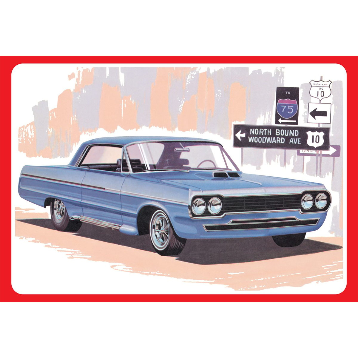 AMT 1964 Chevrolet Impala Super Street Rod 1/25 Scale 1396