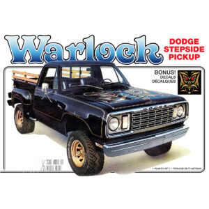 MPC 1977 Warlock Dodge Stepside Pickup 1/25 Scale MPC983