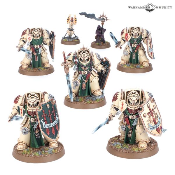 Warhammer 40000 Dark Angels Deathwing Knights 44-22