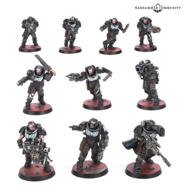 Warhammer 40000 Kill Team Space Marine Scout Squad 103-44