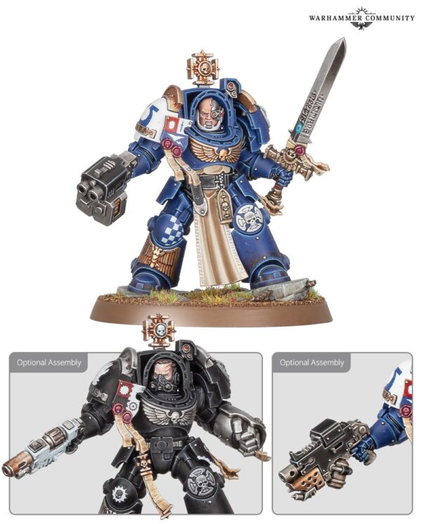 Warhammer 40000 Space Marine Captain in Terminator Armour 48-92