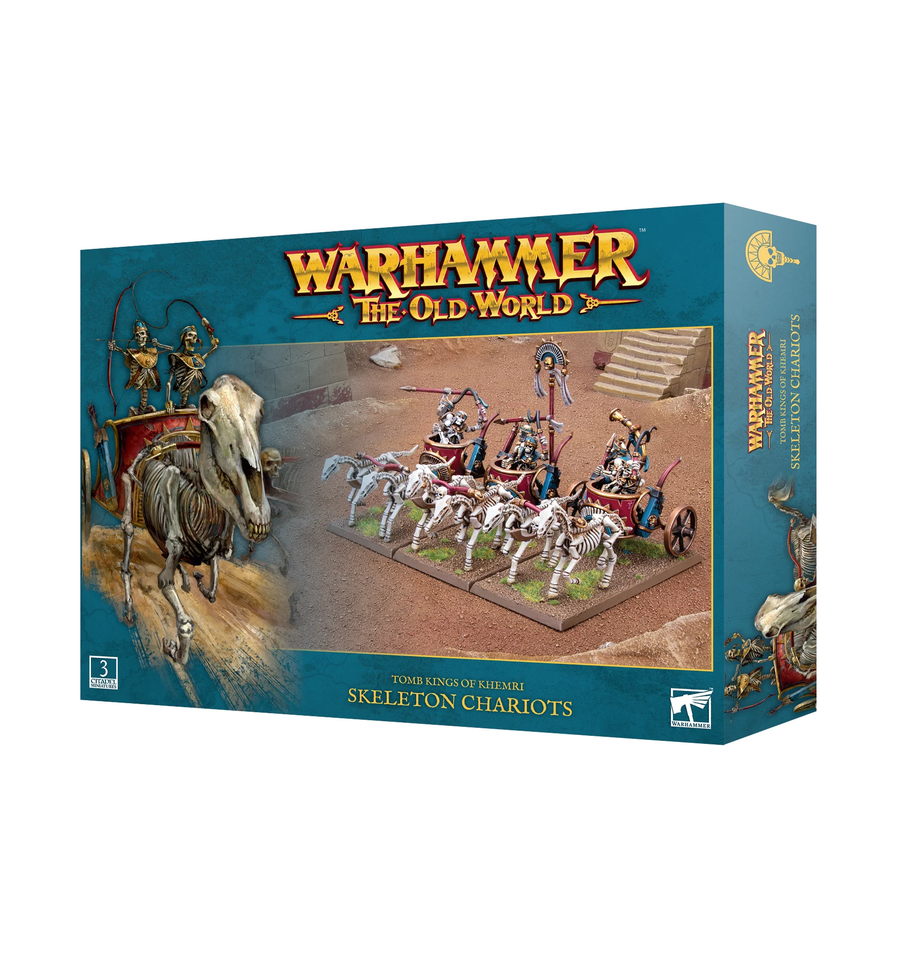 Warhammer The Old World Tomb King of Khemri Skeleton Chariots 07-11